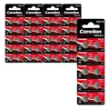 5x Camelion Knopfzellen Uhren - Batterien AG10 Alkaline 0% HG 10er Blister