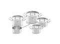 Fissler Kochtopfset Original-Profi Collection®, Silber, Metall, 5-teilig, 16 cm,20 cm,16 cm, Made in Germany, backofengeeignet, Kochen, Töpfe, Topfsets