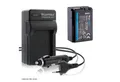 Blumax Set mit Lader für Sony NP-FW50 Alpha 6500 1080 mAh Kamera-Ladegerät