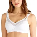 Swegmark BH Net Faitrade Cotton Soft Bra Weiß Ökologische Baumwolle C 95 Damen