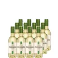 Freixenet Mederaño Blanco (12 x 0,25 l) - Fruchtiger, halbtrockener spanischer Weißwein in praktischer Kleinflasche, pikante Säure, perfekter Begleiter zu Fisch und Paella