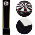 Kingpower Dartmatte Dart Matte Dartteppich Turnier Matte Dartmatte Teppich Darts 2 Größen gelb 60 cm x 290 cm