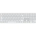 Apple Magic Keyboard mit Ziffernblock – SE (Schwedisch/QWERTY) – Silber/Weiß