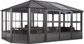 Sojag Charleston 1218 Metall Pavillon mit Seitenteilen 4x6 m