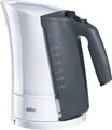 Braun WK 300 Wasserkocher 1,7L 2200W Weiß Kalkfilter Schnellkochsystem