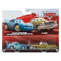 Cars Disney Pixar Pack 2 Autos aus Metall 1:55 – Die-Cast Bling Bling Lightning McQueen & Tex Dinoco