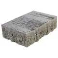 Mr. GARDENER Pflasterstein "AquaDrän", BxHxT: 15 x 6 x 22,5 cm, weiss-anthrazit-nuanciert - grau