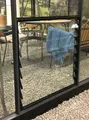 Juliana Lamellenlüfter inkl. Glas für Gewächshaus Qube schwarz