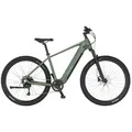 FISCHER E-Bike MTB MOVE, Rahmenhöhe 48 cm, Akku 474 Wh, Heckmotor, Kettenschaltung - Grün