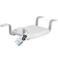 Weinberger Badewannensitz | Sitzbrett | Belastbar bis 150 kg | Anti-Rutsch | Wannenbreite 52-64 cm | Moderne Badezimmerhilfe für Senioren | Modell 43909 | Weiß