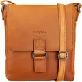 Bagsac Uni Leder Umhängetasche B488004 braun