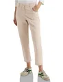 Cecil Mid Waist Slim Leg Hose im Casual Fit Grain beige 29