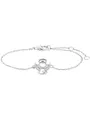 Julie Julsen JJKBR34700-S Mädchen Armband Schutzengel Sterling-Silber 925 Silber weiß Zirkonia 15 cm