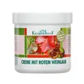 Kräuterhof Creme mit rotem Weinlaub, Beine Füße Balsam Lotion, 250 ml