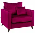 Sessel HOME AFFAIRE "Renesse", rot, B:92cm H:74cm T:90cm