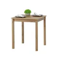 hagge home Skandinavisch Holz Tisch 68 x 68 Esstisch Küchentisch Schreibtisch Esszimmertisch Desk Homeoffice Kinderzimmertisch Esszimmertische Esstische Wohnzimmertisch Arbeitszimmertisch Klein Braun