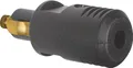 Berker 4637 Normstecker für Steckdose 12V Integro schwarz matt