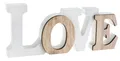 Holz-Schriftzug Love 14 x 6cm lackiert Hochzeit Dekoration Liebe Aufsteller
