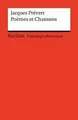 Poèmes et Chansons: (Fremdsprachentexte) von Préver... | Buch | Zustand sehr gut