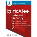 McAfee Internet Security, 3 Geräte - 1 Jahr, Download