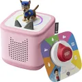 tonies Toniebox 2 Rosa Play Set Paw Patrol Chase, Lautsprecher
