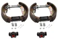 Bremsbackensatz Hinterachse für OPEL ASCONA C CC KADETT E Caravan Cabriolet