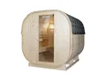 HOME DELUXE Outdoor Sauna "CUBE XL"
