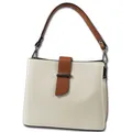 Toscanto Damen Schultertasche Leder Tasche beige natur OTT168SI1