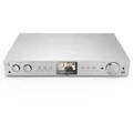 Hama HiFi Tuner FM,DAB DAB+,Internetradio, Bluetooth Receiver & Transmitter Tuner (Bluetooth, WLAN, mit Timer, Weckfunktion, Farbdisplay, Spotify und Amazon Music hören) silberfarben