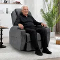 Massagesessel Relaxsessel Fernsehsessel Liegesessel 360°drehbar Wärmefunktion