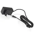 Wicked Chili 2500mA DC Hohlstecker Netzteil 5,5mm/2,5mm Universal zB für Bose SoundLink Mini, Kraftmax BC-4000 Pro Akku Ladegerät (12V DC / 2.5A / Länge: 300 cm) schwarz