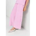 RICHROYAL Culotte 2409 T Peach Culotte aus fester, gepeachter Qualität rosa S