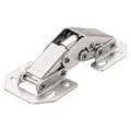 Hettich Mini-Aufschraubscharnier mit Feder, vernickelt, 1 Stck (62402)