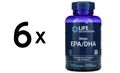 6 x Life Extension Mega EPA/DHA - 120 softgels (277,76 EUR/kg)