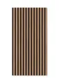JANGAL 3D Wandpaneel Modular Wall Akustikpaneel, Die Holz- und Steinoberflächen sind aus Echtholz- und Echtsteinfurnier