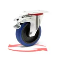 Lenkrolle Transportrollen Laufrollen 125mm 200kg Lasten Schwerlast Möbelrollen