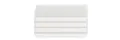 magnetoplan Discofix Rechteckmagnete auf Blisterkarte, weiß, 55 x 22 x 8 mm,  4