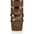 Lattafa Asad Bourbon, Männer, 100 ml, Nicht nachfüllbare Flasche, Flüssiges Parfüm, Lavendel, Mirabelle, Rosa Pfeffer, Kakao, Davana, Muskatnuss
