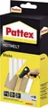 Pattex PTK56 Heißklebesticks 11mm 200mm Transparent 500g 25St.