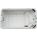 PureHaven Swim Spa 400x230x131 cm Gegenstromanlage und Swim Jets 21 Hydromassagedüsen UV-Wasseraufbereitung Ozondesinfektion Farblicht 4250 L