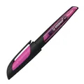Schulfüller mit Anfänger-Feder A - STABILO EASYbuddy in schwarz/magenta - Schr