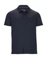 Poloshirt "Lilleo MN PL SHRT", Feuchtigkeitstransportierendes, schnelltrocknendes Melange-Poloshirt, Gr. M, navy