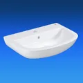Grohe Bau Keramik Wand Waschtisch 55 cm Waschbecken mit Überlauf + Hahnloch