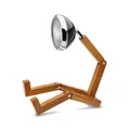 Mr. Wattson PIFFANY LED Lampe Retro witzig Tischleuchte FASHION BLACK schwarz