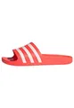adidas Unisex Adilette Aqua Slides, Solar Red / Cloud White / Solar Red, 44.5 EU
