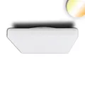 ISOLED LED Decken/Wandleuchte 24W, weiß, quadratisch, IP54, ColorSwitch 3000/40
