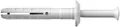 fischer Nageldübel N 6 x 40/7 P K Pilzkopf und Kunststoffnagel; mit Schraube Reale Inhaltsmenge: 50 C62|Dübellänge: 40 mm|fischer Nagelschraube: 4 x 45 mm