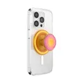 PopSockets: PopGrip Round für MagSafe - Inklusive Adapterring für MagSafe - Ausziehbarer Sockel und Griff mit einem Austauschbarem Top für Smartphones und Hüllen - Jelly Sunni