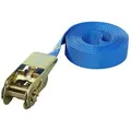 ProPlus Spanngurt 320146, mit Ratsche, 5m x 25mm, blau, Zurrkraft bis 1000kg