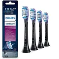 Philips Aufsteckbürsten Sonicare G3 Premium Gum, Care, HX9054/33, Standard, schwarz, 4 Stück